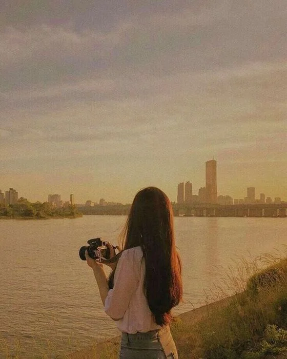 Pháo hoa đêm thành phố cầu sáng hình ảnh chill
